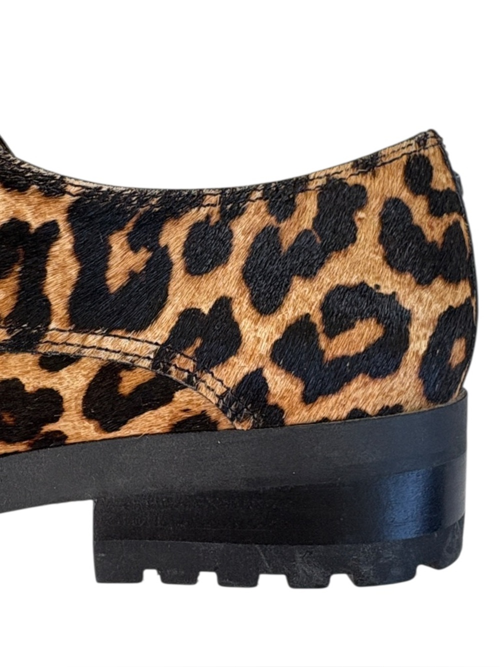 NWOT Sam Edelman Calf Hair Melanie Buckle Loafers Size 7 - Picture 5 of 10